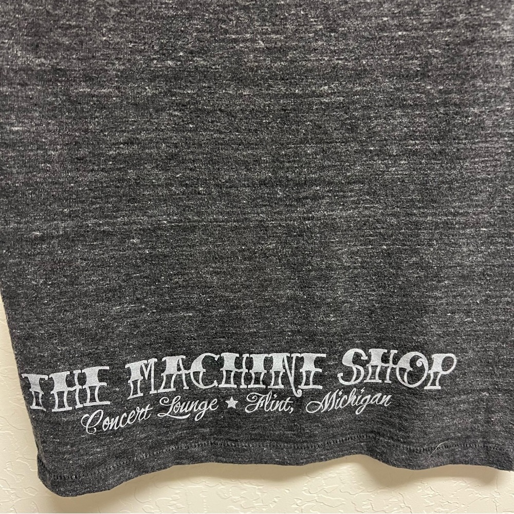 Alternative Apparel Graphic Screen Tee Shirt Skull Machine Shop Size M - Picture 7 of 10